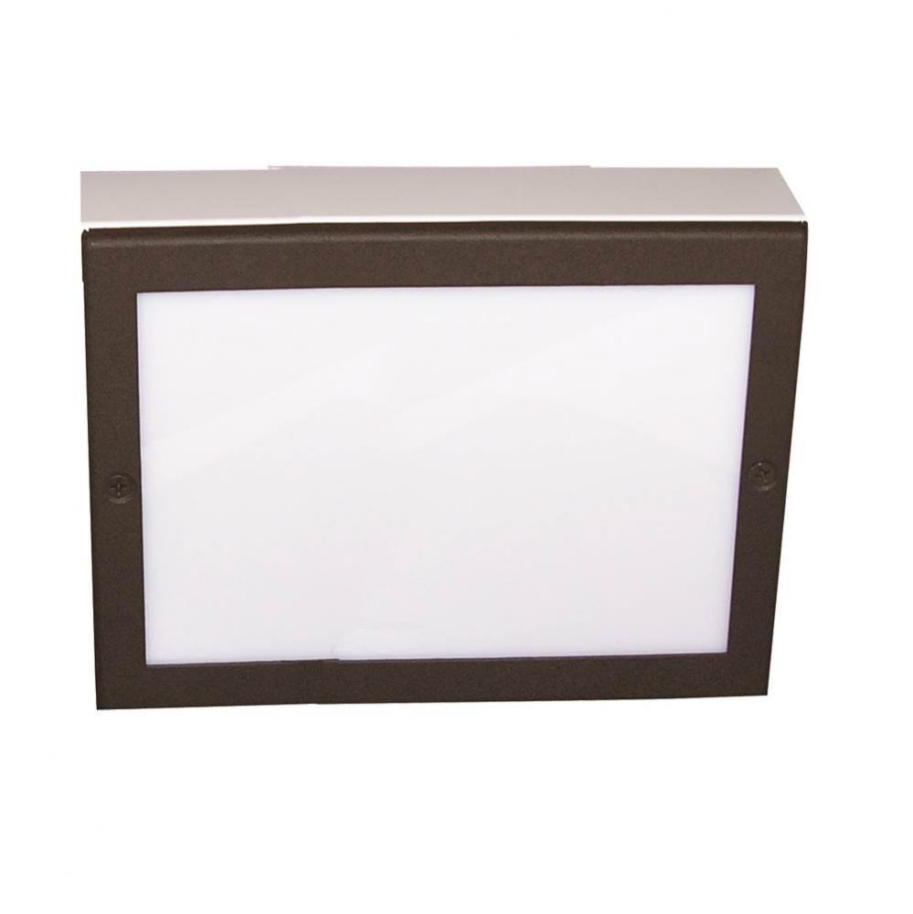 2 X 2W LED STRIP, PAVER LIGHT, 6X9, BRONZE