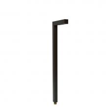 Focus Industries PL17S1L12BLT - 3W OMNI SUPER SAVER LED, 1'' SQ. EXTRUDED ALUM L-SHAPE, GLASS LENS, BLACK