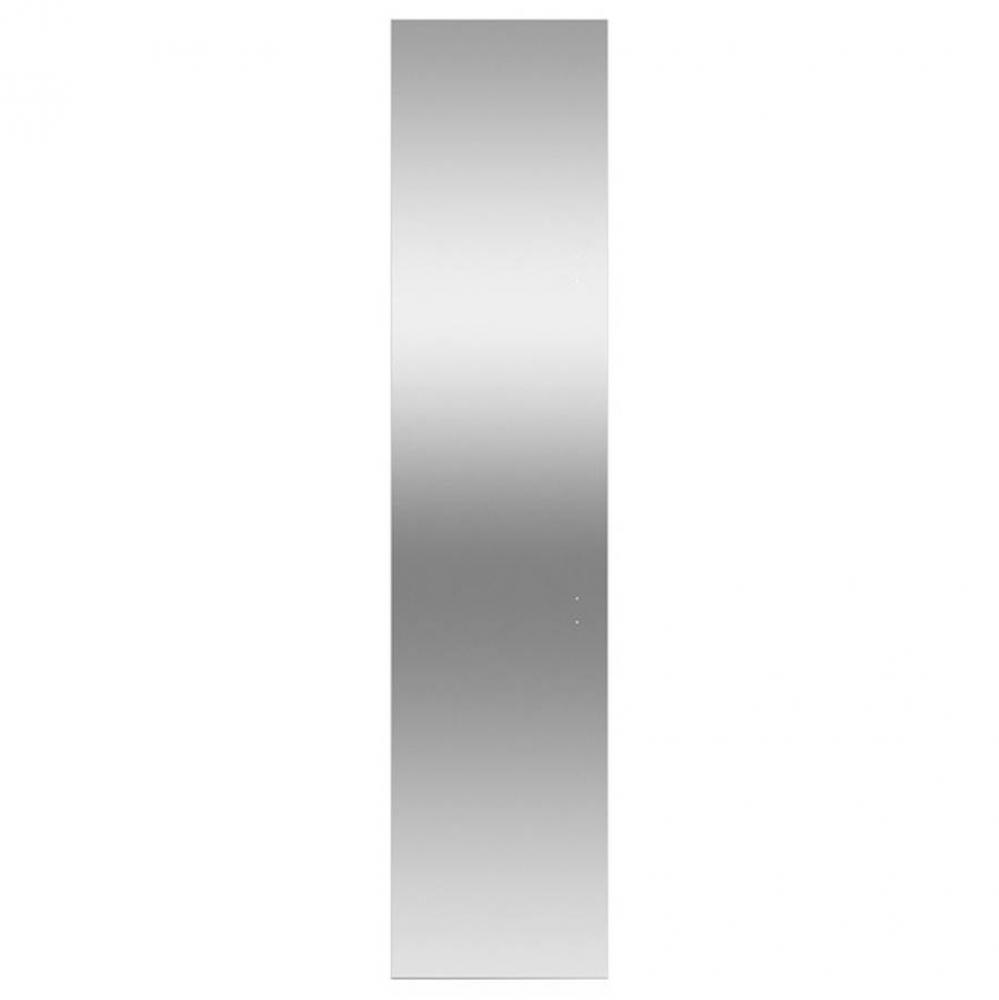 18'' Column Freezer Stainless Steel Door Panel, Left Hinge (Handles not Included)