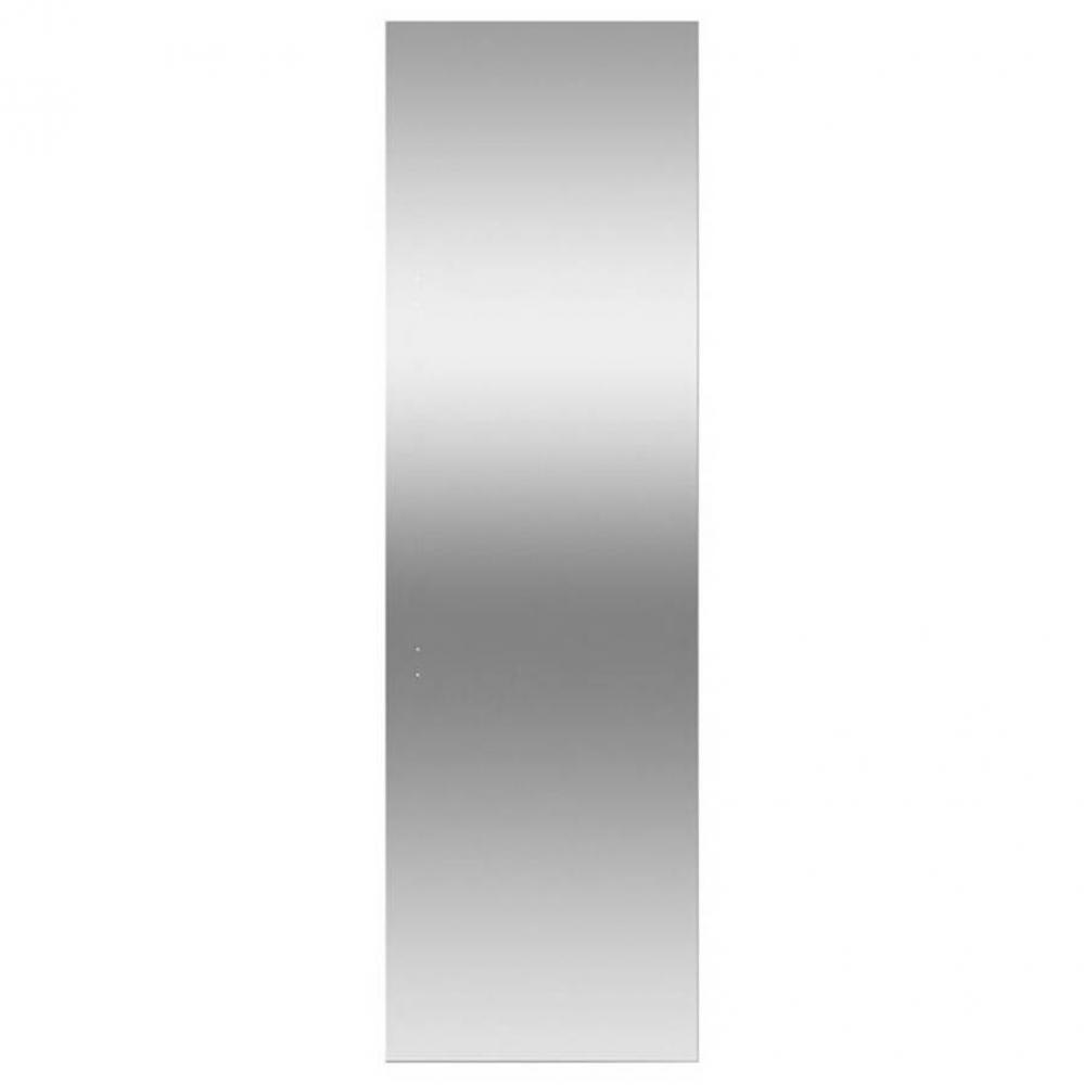24'' Column Stainless Steel Door Panel, Right Hinge (Handles not Included)