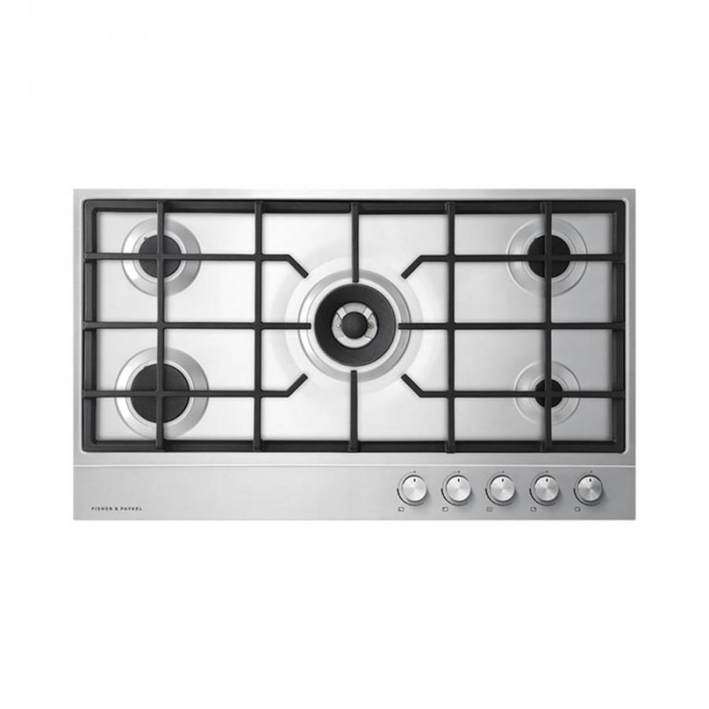 36'' Cooktop, 5 Burners, Natural Gas