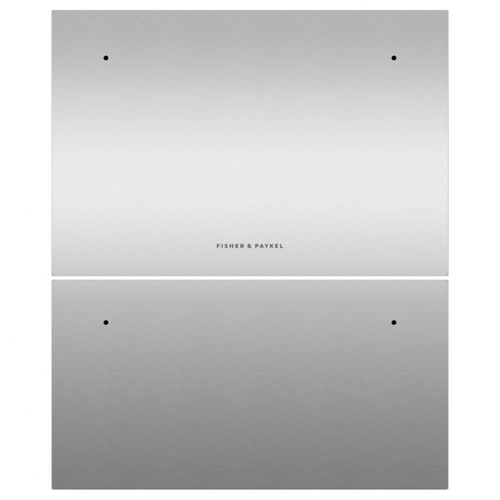 Stainless Steel Accessory Door for Double, Panel Ready, No Handles Included