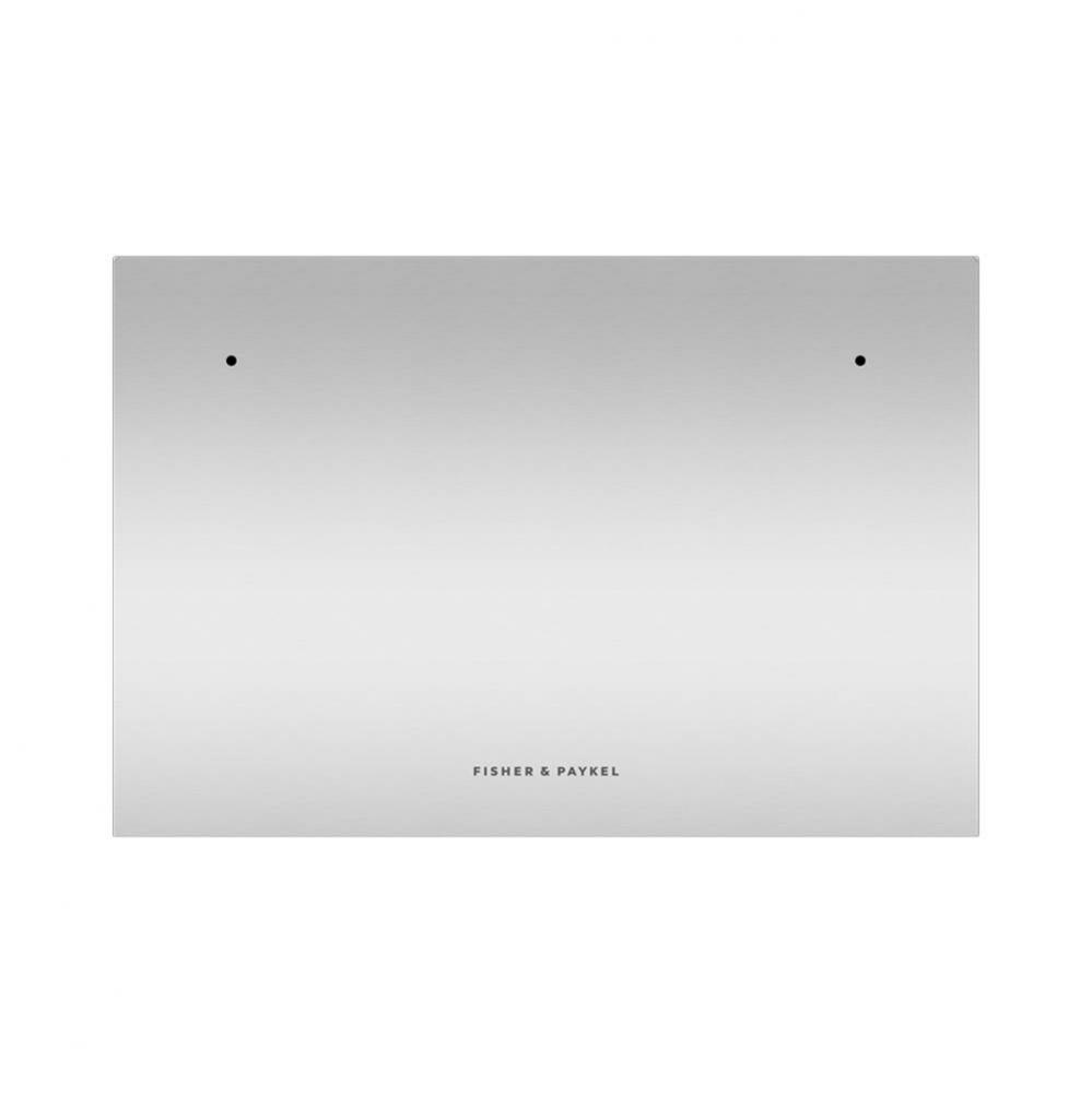 Stainless Steel Accessory Door for Single, Panel Ready, No Handle Included