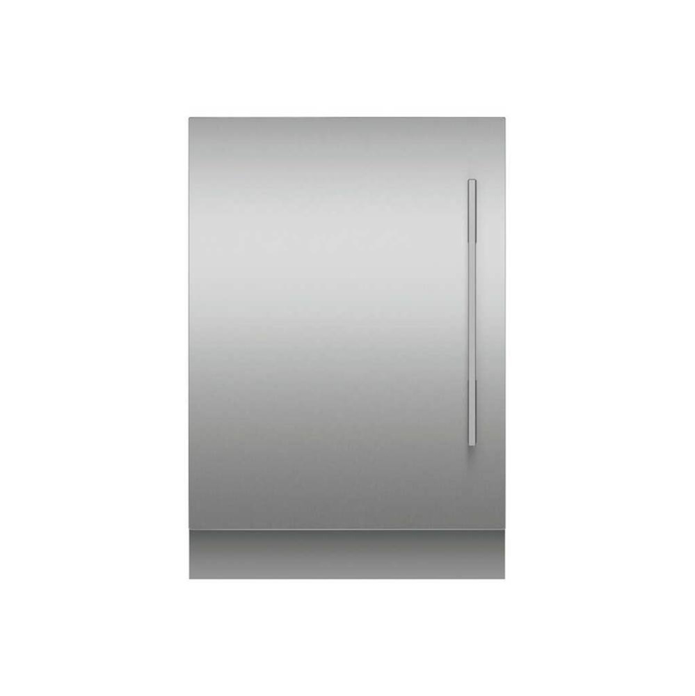 24'' Integrated Wine Cellar or Beverage Refrigerator Solid Stainless Steel Door Panel, L