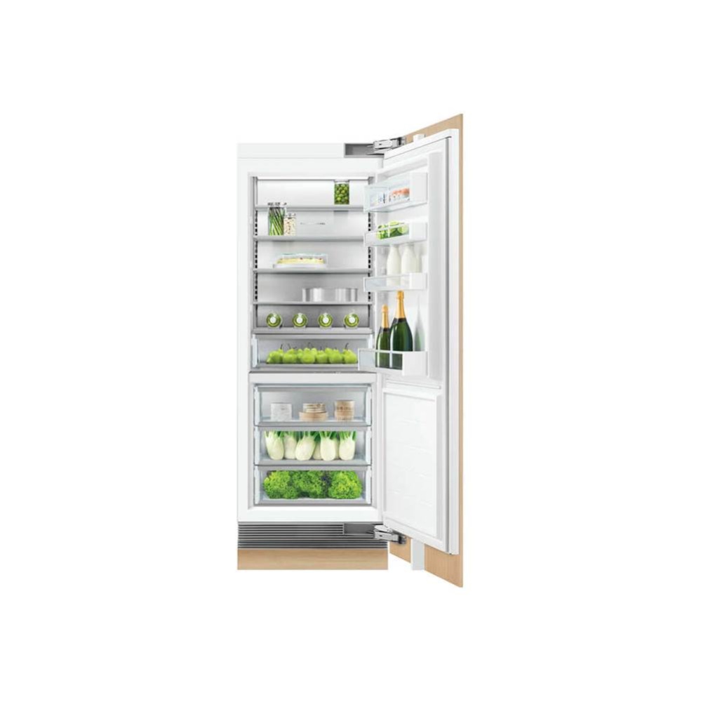 30 Inch VTZ Column Refrigerator, Panel Ready, 16.3 cu ft, Stainless Interior, Internal Water, Righ