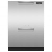 Fisher & Paykel DD24DCHTX9 N - Stainless Steel,Tall, 6 Wash Cycles, 14 Place Settings, Pocket Handle, Water Softener