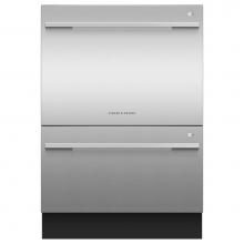 Fisher & Paykel 82343 - Stainless Steel, Tall, 6 Wash Cycles, 14 Place Settings, Contemporary Handle
