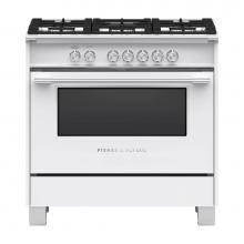 Fisher & Paykel 81703 - 36'' Range, 5 Burners, White