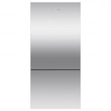 Fisher & Paykel 26287 - 32'' Bottom Mount Refrigerator Freezer, Stainless Steel, 17.5 cu ft, Non Ice & Water