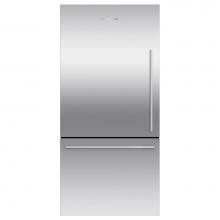 Fisher & Paykel 26293 - 32'' Bottom Mount Refrigerator Freezer, Stainless Steel, 17.1 cu ft, Ice Only, Counter D
