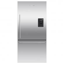 Fisher & Paykel 26298 - 32'' Bottom Mount Refrigerator Freezer, Stainless Steel, 17.1 cu ft, Ice & External