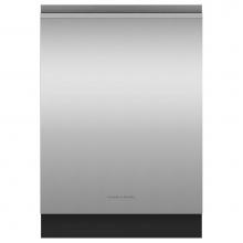 Fisher & Paykel 82444 - Stainless Steel, Tall,  8 Wash Cycles, 15 Place Settings, 3 Racks, Recessed Handle