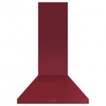 Fisher & Paykel 50159 - 30'' Pyramid Chimney Wall Hood, 600 CFM, Red