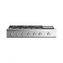 Fisher & Paykel 71381 - 48'' Professional Rangetop, 6 Burners with Griddle, LPG