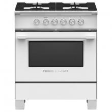 Fisher & Paykel 81714 - 30'' Range, 4 Burners, White