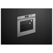 Fisher & Paykel 84895 - 30 Inch Single Oven, 6.8 Inch Touchscreen w/Dial, Self-Cleaning - Contemporary Brushed Silver