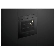 Fisher & Paykel 84283 - 30 Inch Single Oven, 6.8 Inch Touchscreen, Self-Cleaning, Handleless - Minimal Black (Soft Black)