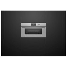 Fisher & Paykel 84984 - 30 Inch Convection Speed Oven, 6.8 Inch Touchscreen w/Dial - Compact - Contemporary Brushed Silver