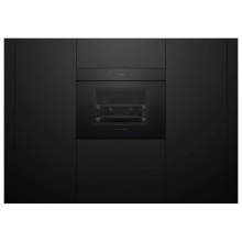 Fisher & Paykel 84994 - 30 Inch Combination Steam Oven, 6.8 Inch Touchscreen, Handleless - Minimal Black (Soft Black)