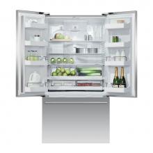 Fisher & Paykel 25957 - 36'' French Door Refrigerator Freezer, 20.1 cu ft, Stainless Steel, Ice Only, Counter De