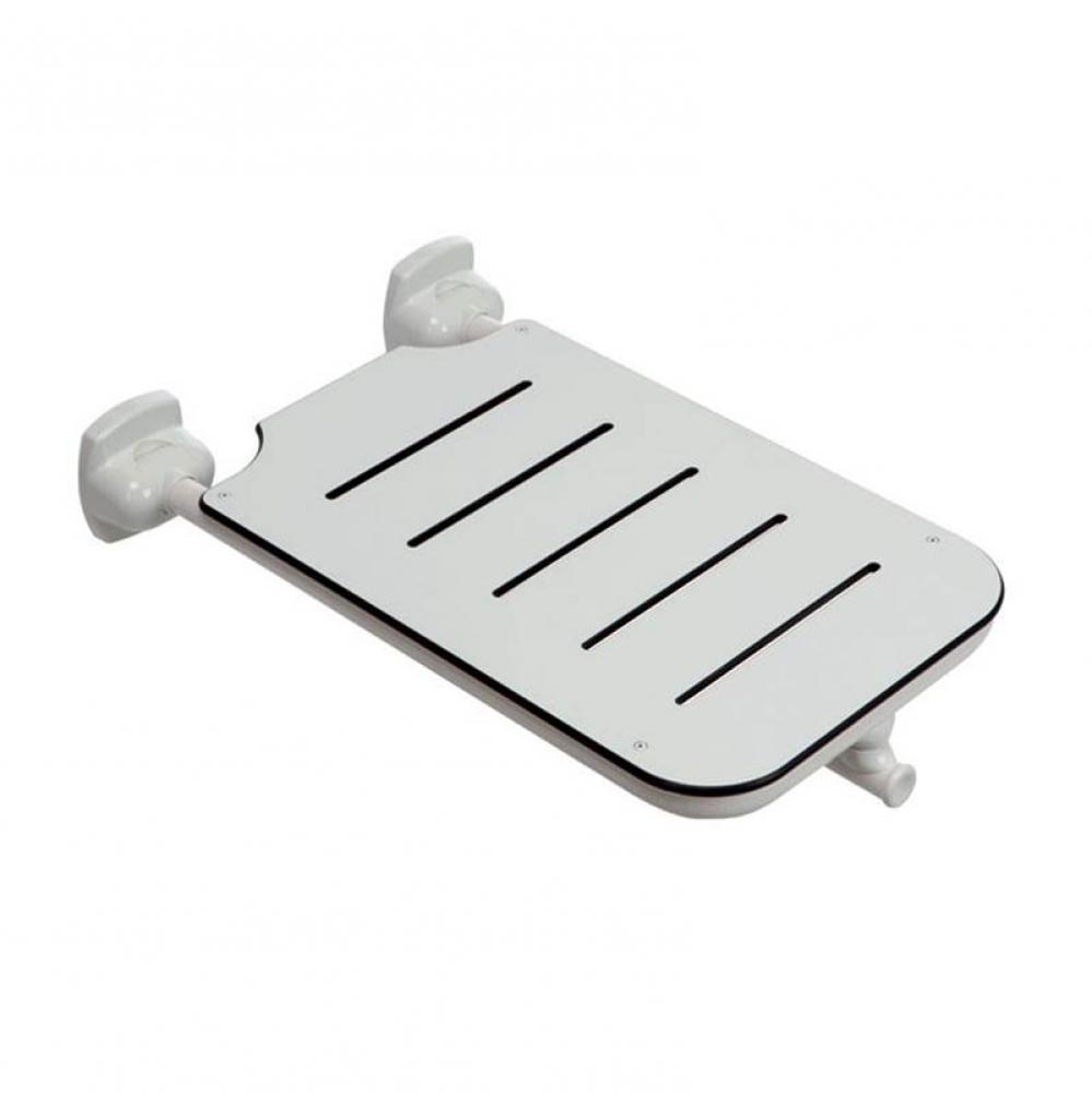 16'' X 27'' Bathtub Folding Seat In White