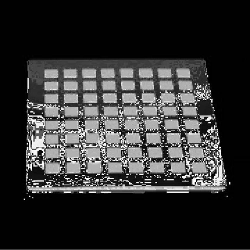 LES-SQUARE-BS Strainer only - ''Square'' design for LES2012 drain. Brushed Sta