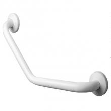 Health at Home HH-G40JAS08I2 - 135 Degrees Vinyl-Coated Steel Angled Grab Bar