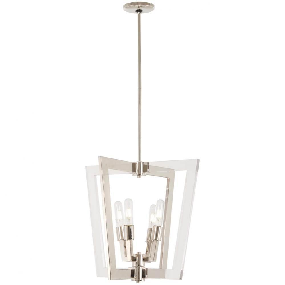 Crystal Chrome - 4 Light 20''