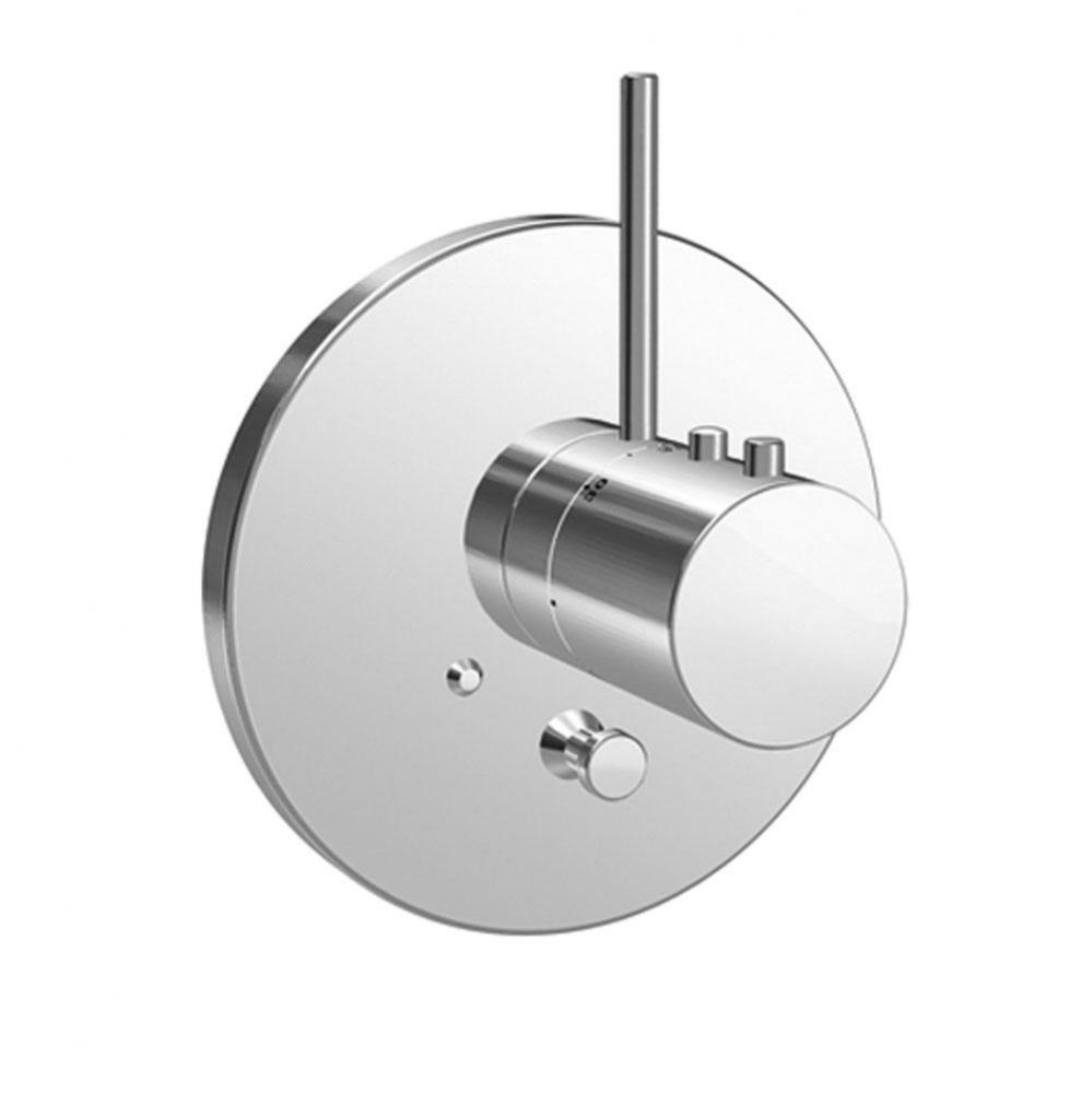 Ono Thermostatic Trim W/Diverter & Vol Control Chrome