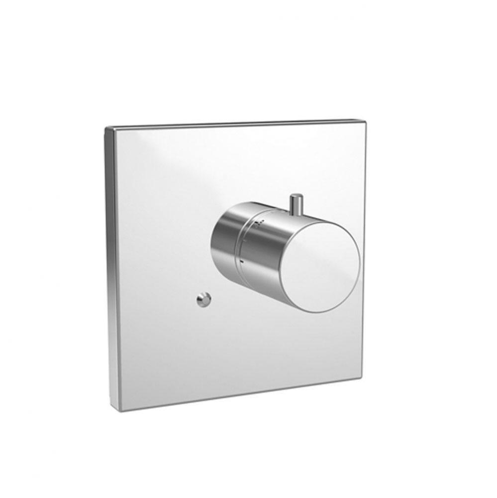 Ava Thermostatic Trim Chrome