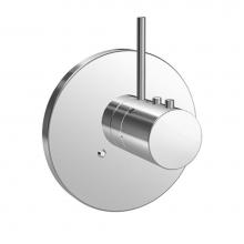 KWC Canada 21.154.230.000 - Ono Thermostatic Trim W/Vol Control Chrome