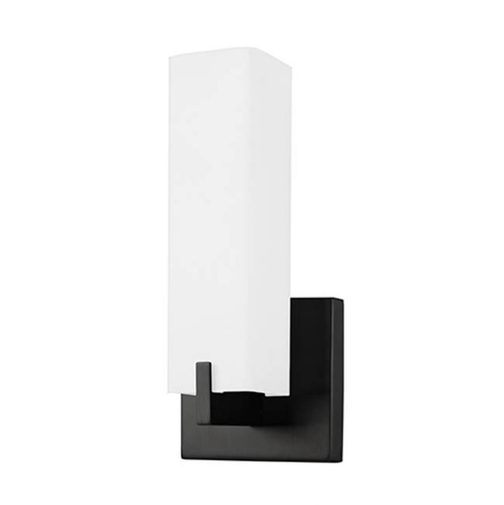 Orthogonal Opal Glass ExtrusionRectilinear Steel Details With Square BackplatePowder-Coated Or