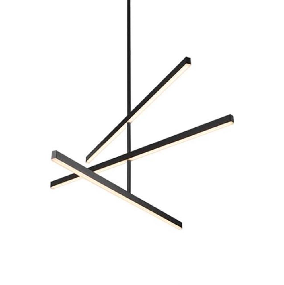 The Linear Lights Can Be Configured At Different Heights And Angles To Create Distinct Sculptural