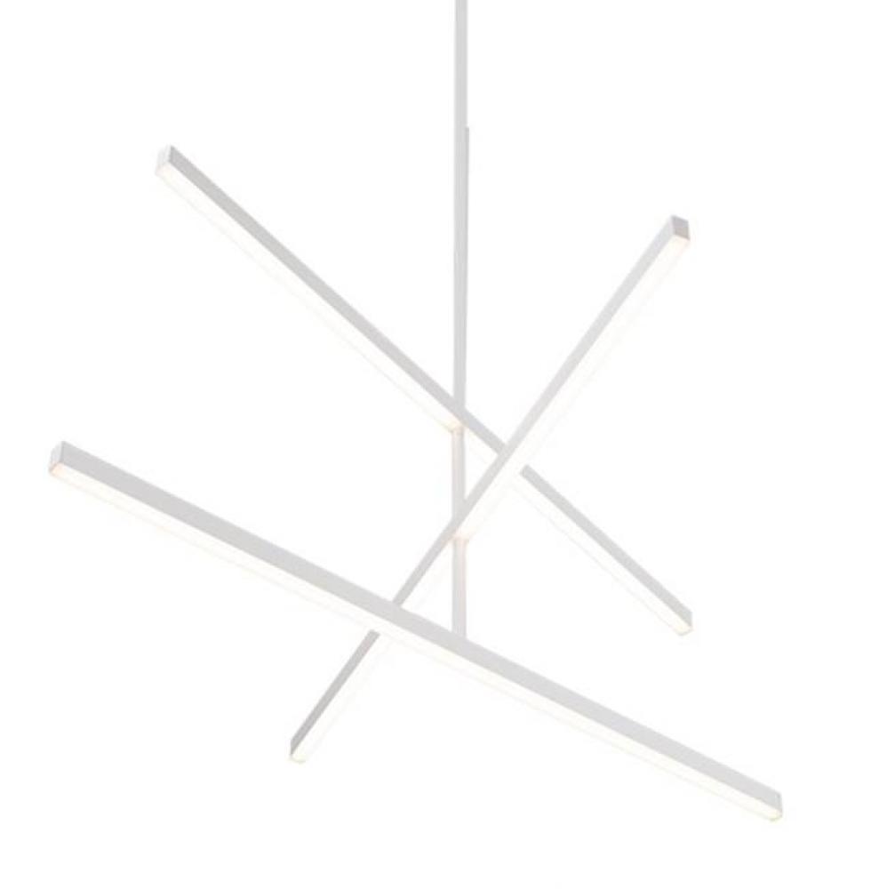 The Linear Lights Can Be Configured At Different Heights And Angles To Create Distinct Sculptural