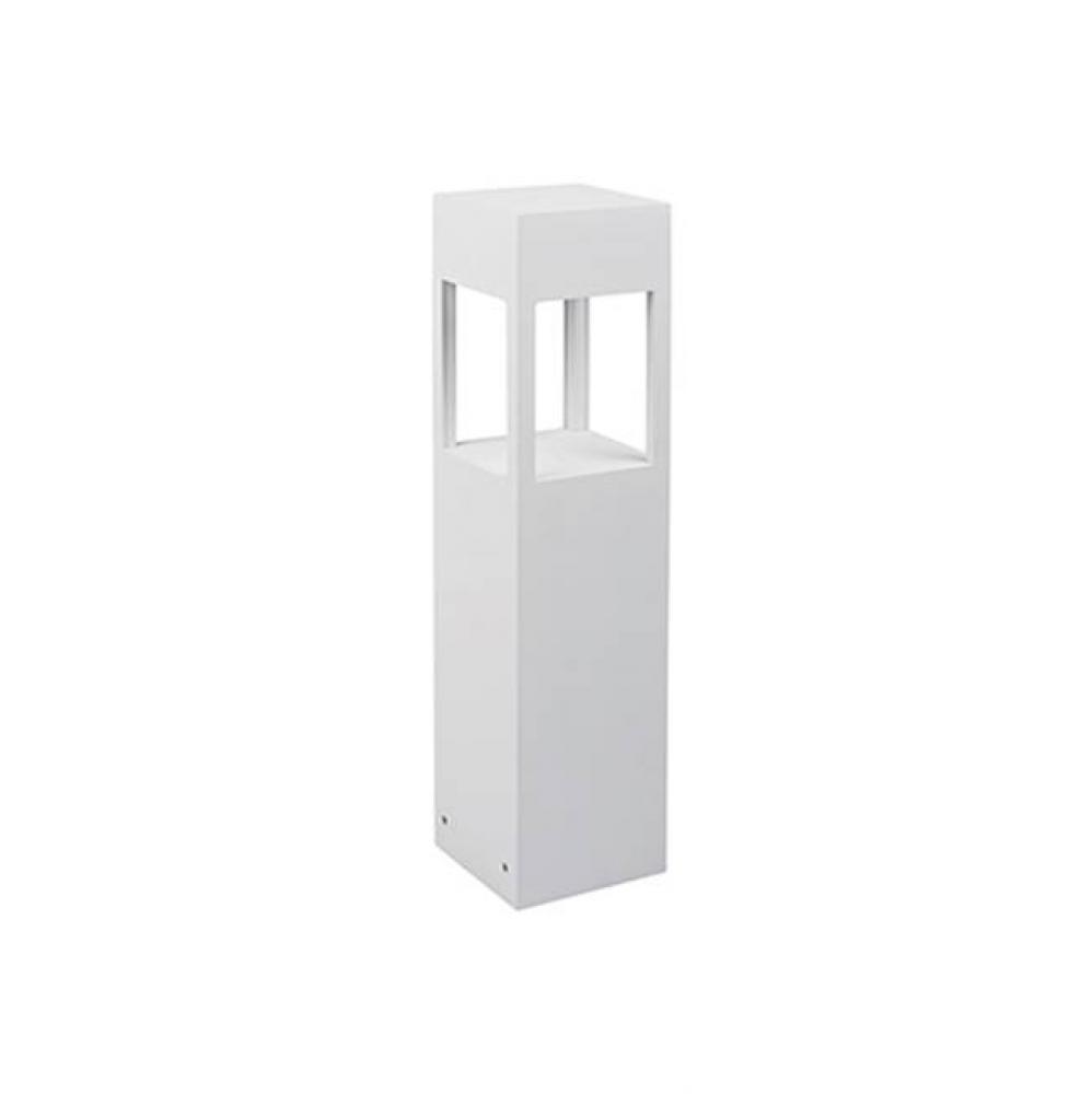 Architectural Designed High Powered Led Exterior Bollard Fixture, 24&Quot; Height,