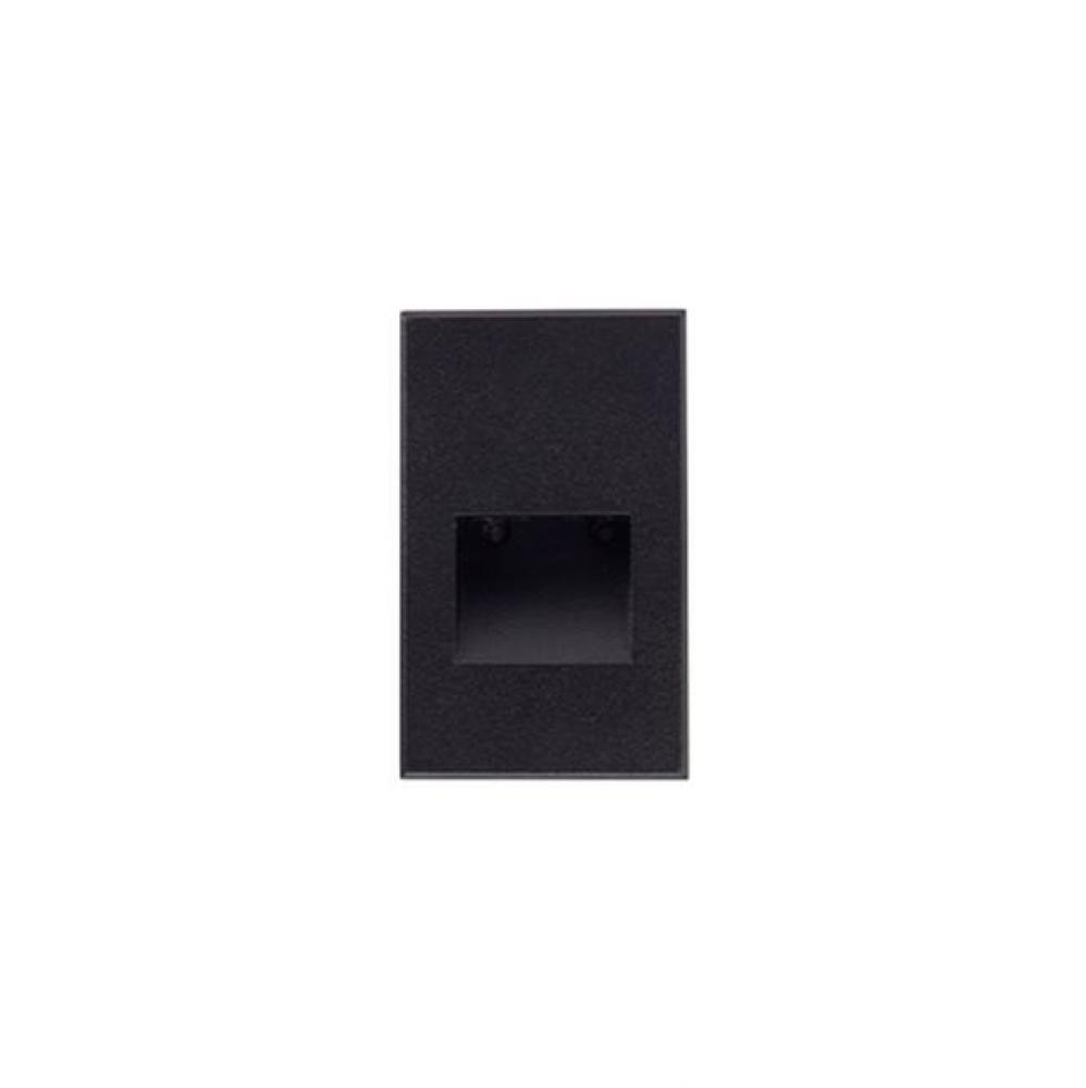 A Horizontal Rectangle-Shaped Recessed Light In Matte Black Or White Powder Coat. The Optically