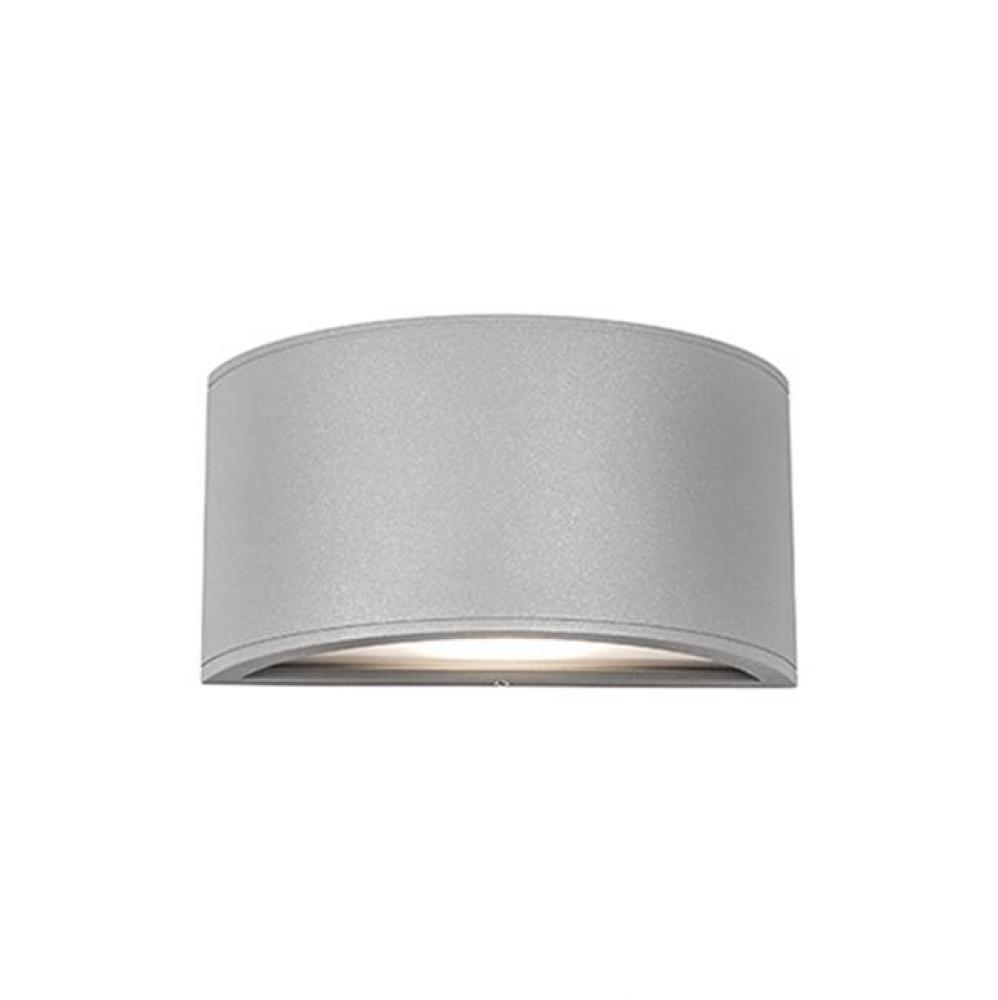 What Appears To Be A Rectangle When Looking Head On, This Exterior Wall Light Is Actually A