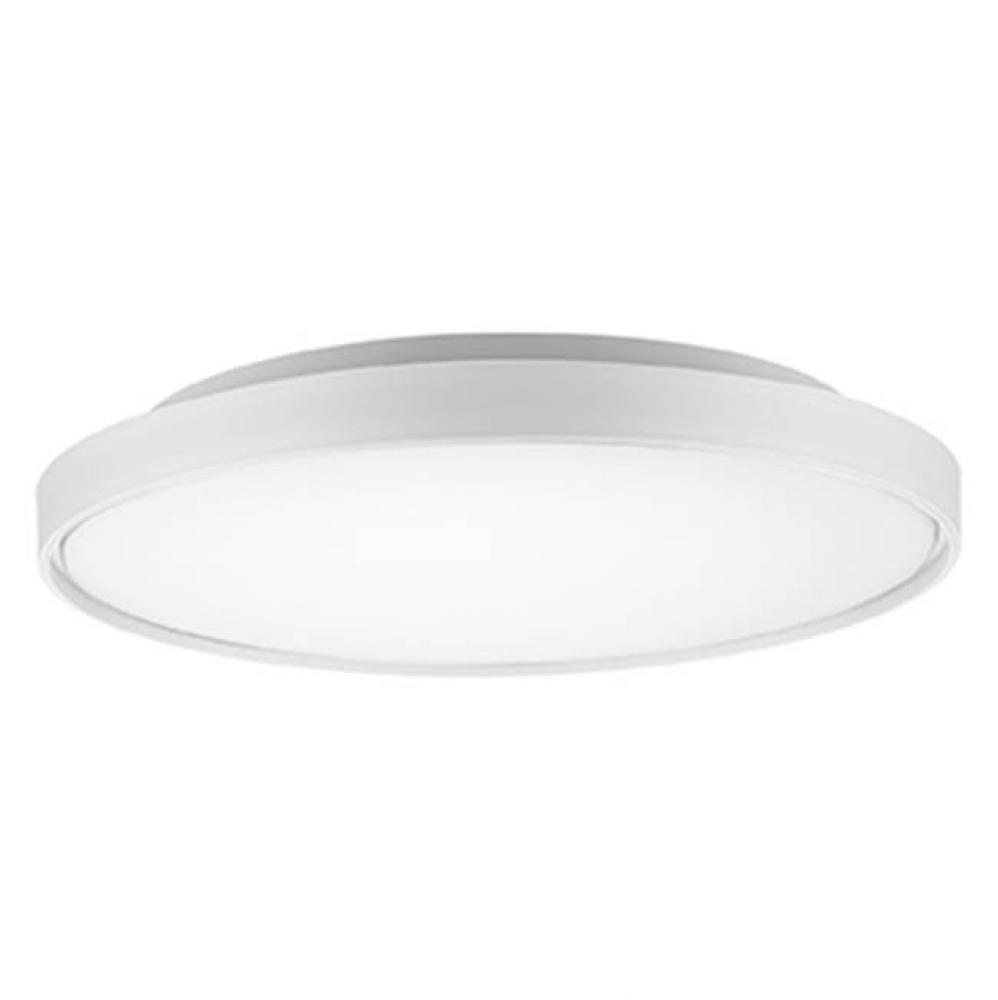 Circular Steel Base With Polymeric Body, Frosted Acrylic Lens, Glossy Body And Matte Painted