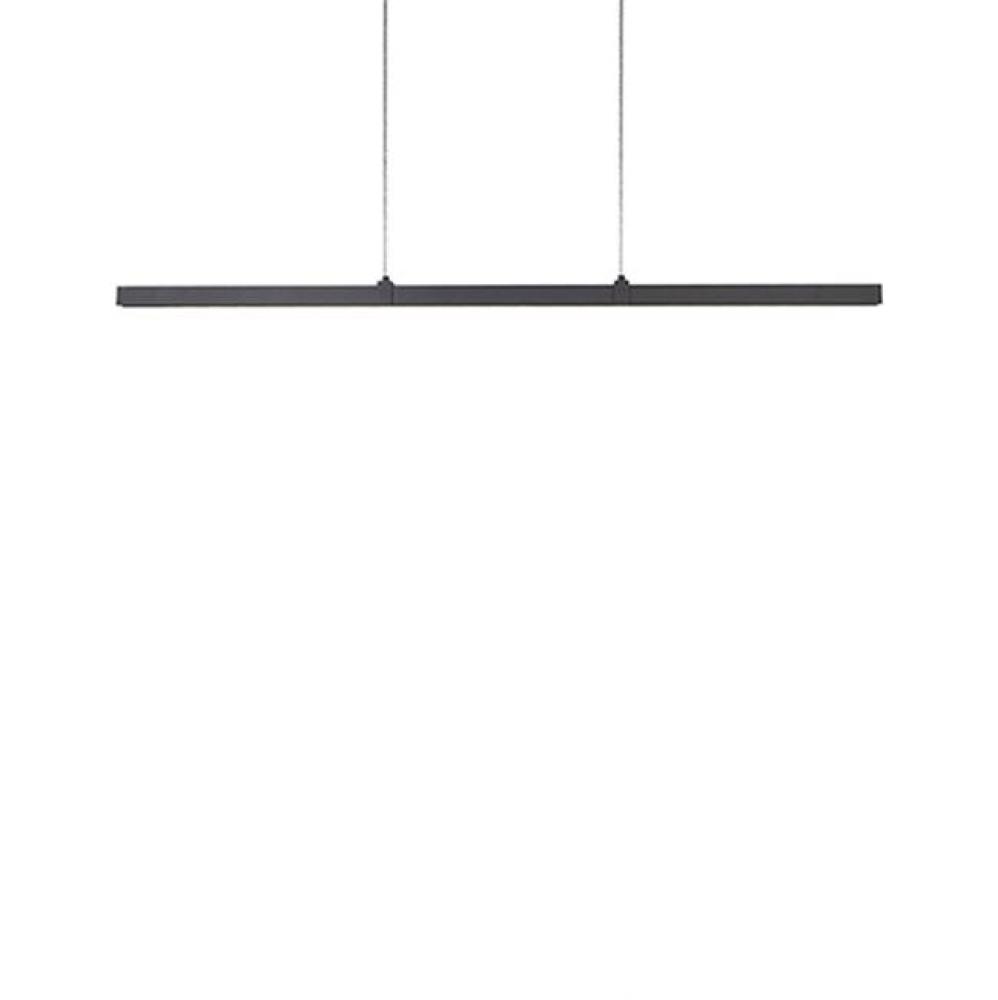 Clean, Crisp Design This Linear Minimal Pendant Hangs From Two Cable Points In The Middle Of The