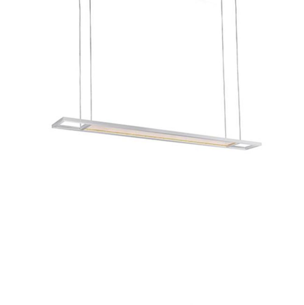 Square Profile Linear Aluminum FrameFinely Textured Plate Or Powder-Coat FinishEdge-Lit Acrylic