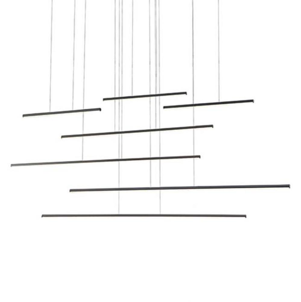 Extruded Circular Aluminum Horizontal Lamp RodsFlexible Silicon Rubber DiffusersLightly Textured