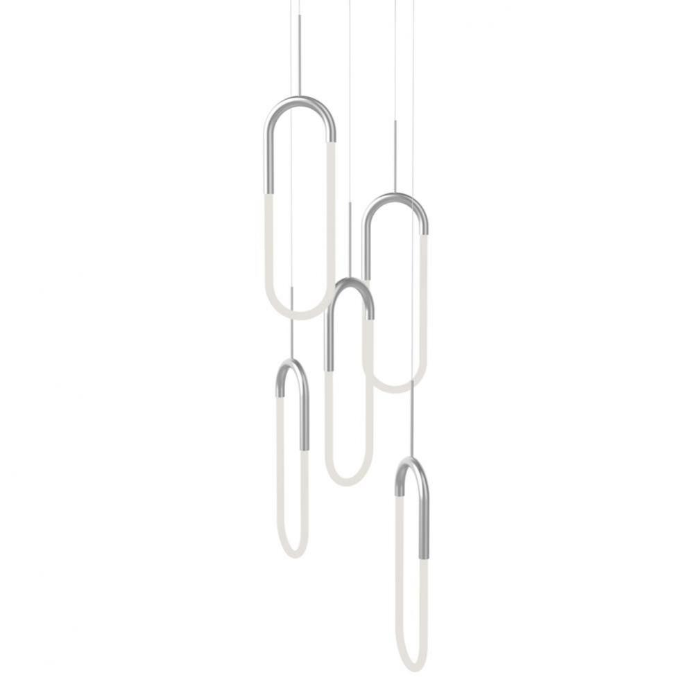 Extruded Aluminum Body, Acrylic Frosted Tube, Matte Powder-Coated Or Plated