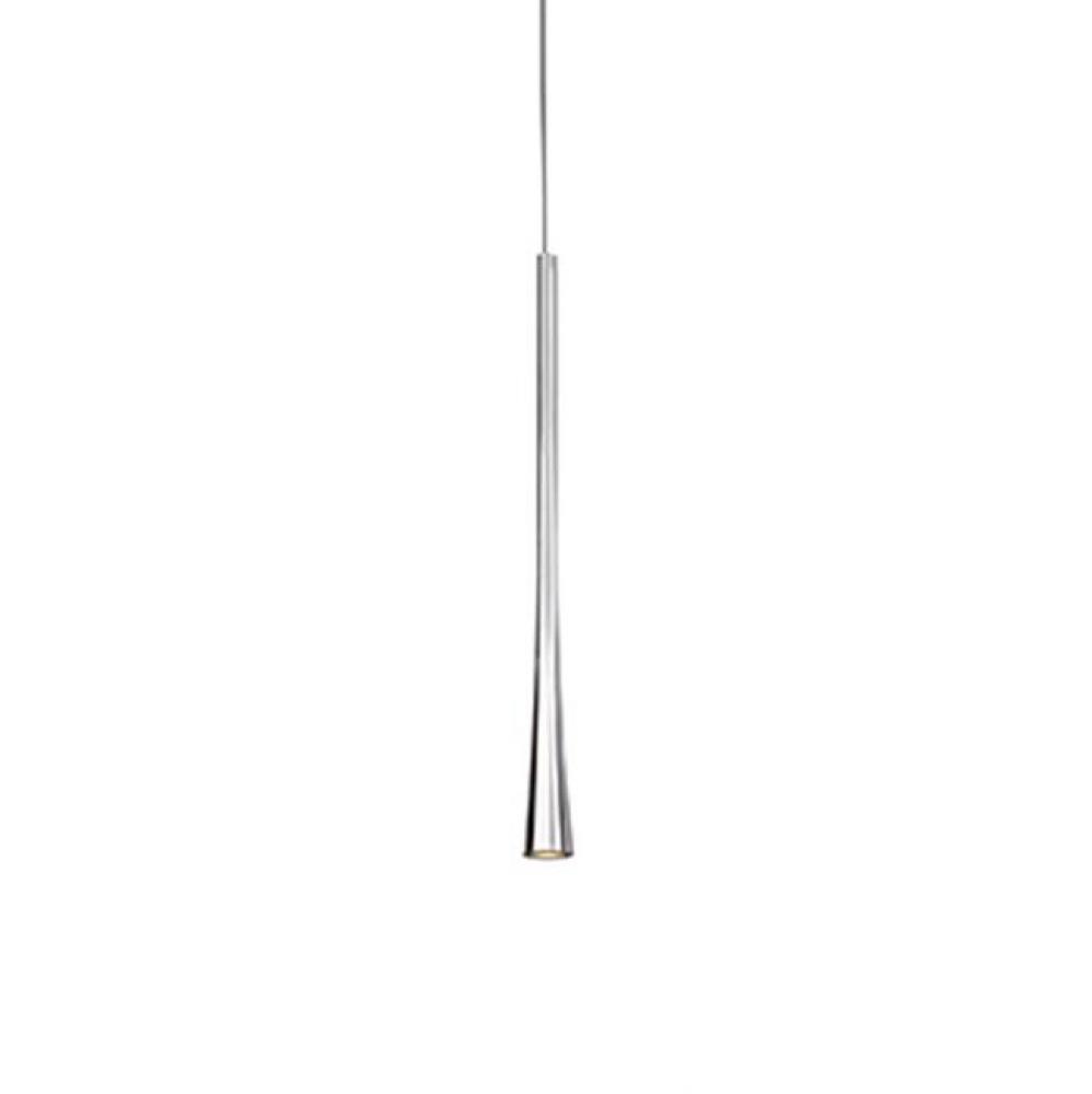 Slightly Offset From The Suspension Cable The Die-Cast Aluminum Body Repeats Linear Verticality