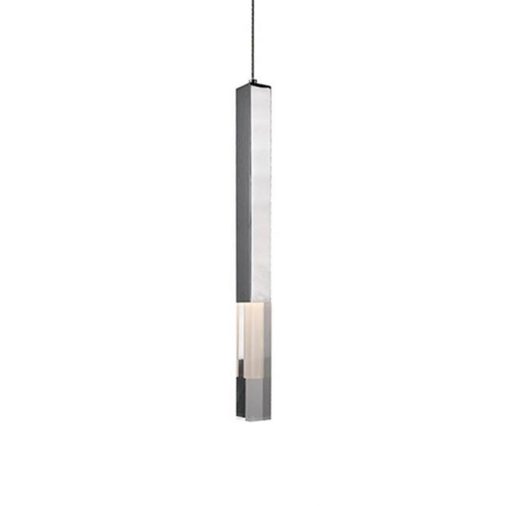 Crystal Clear Glass Is Molded Into A Honeycomb Shape And Is Coolly Suspended By A Metal Cord That