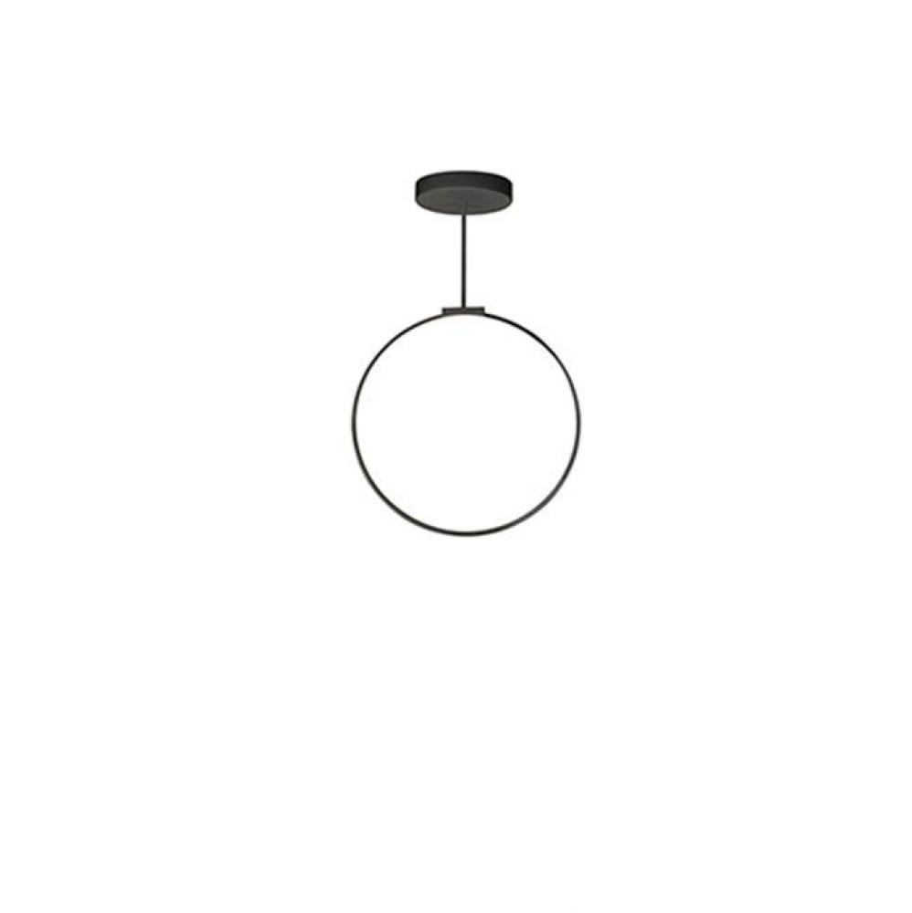 Aluminum Ring With Circular Ceiling Mount. Circular Profile. Flexible Silicon-Rubber Diffuser.