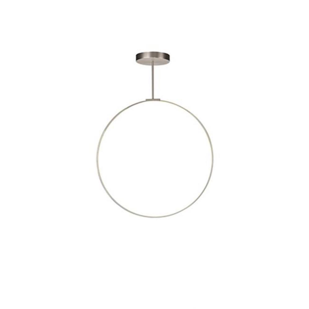 Aluminum Ring With Circular Ceiling Mount. Circular Profile. Flexible Silicon-Rubber Diffuser.