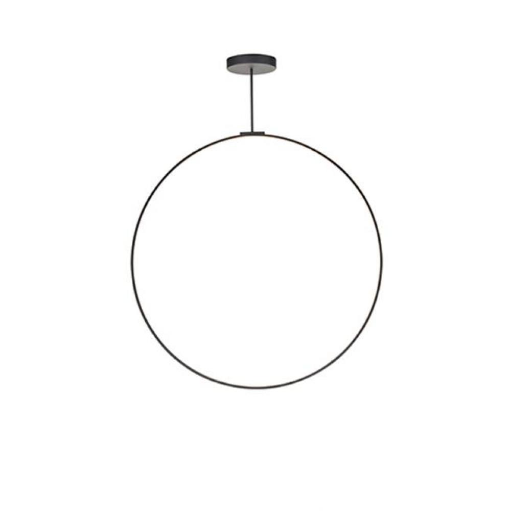 Aluminum Ring With Circular Ceiling Mount. Circular Profile. Flexible Silicon-Rubber Diffuser.