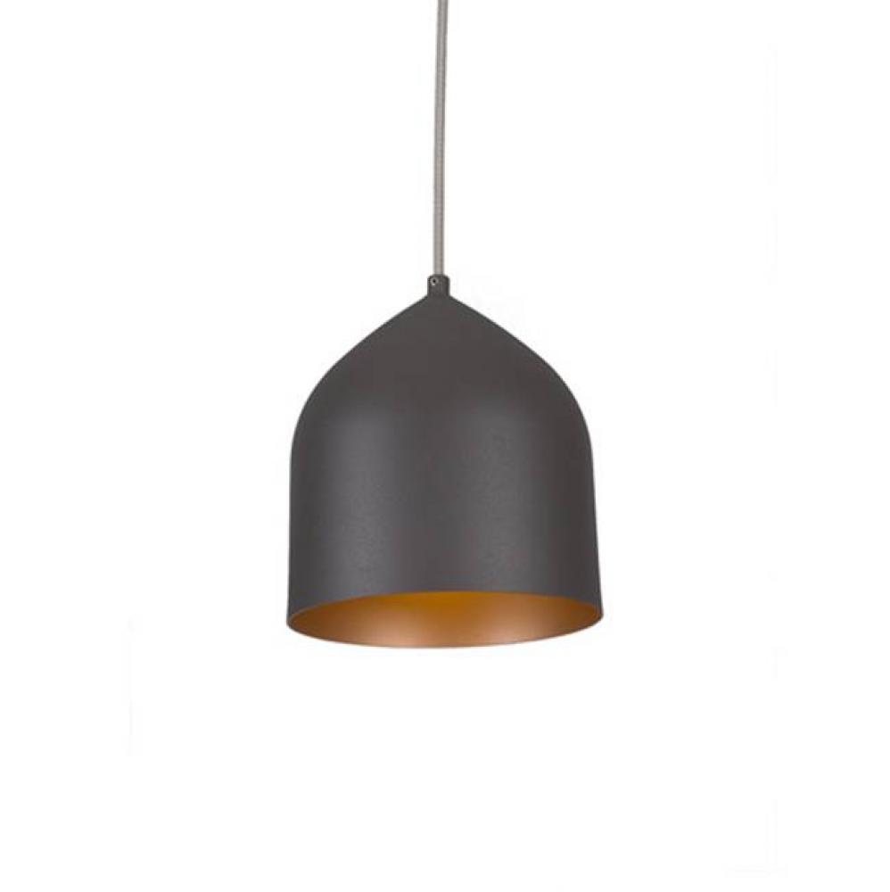The Smooth Spun Metal Shade Is Available In Graphite Or White For This Modern Pendant But Add