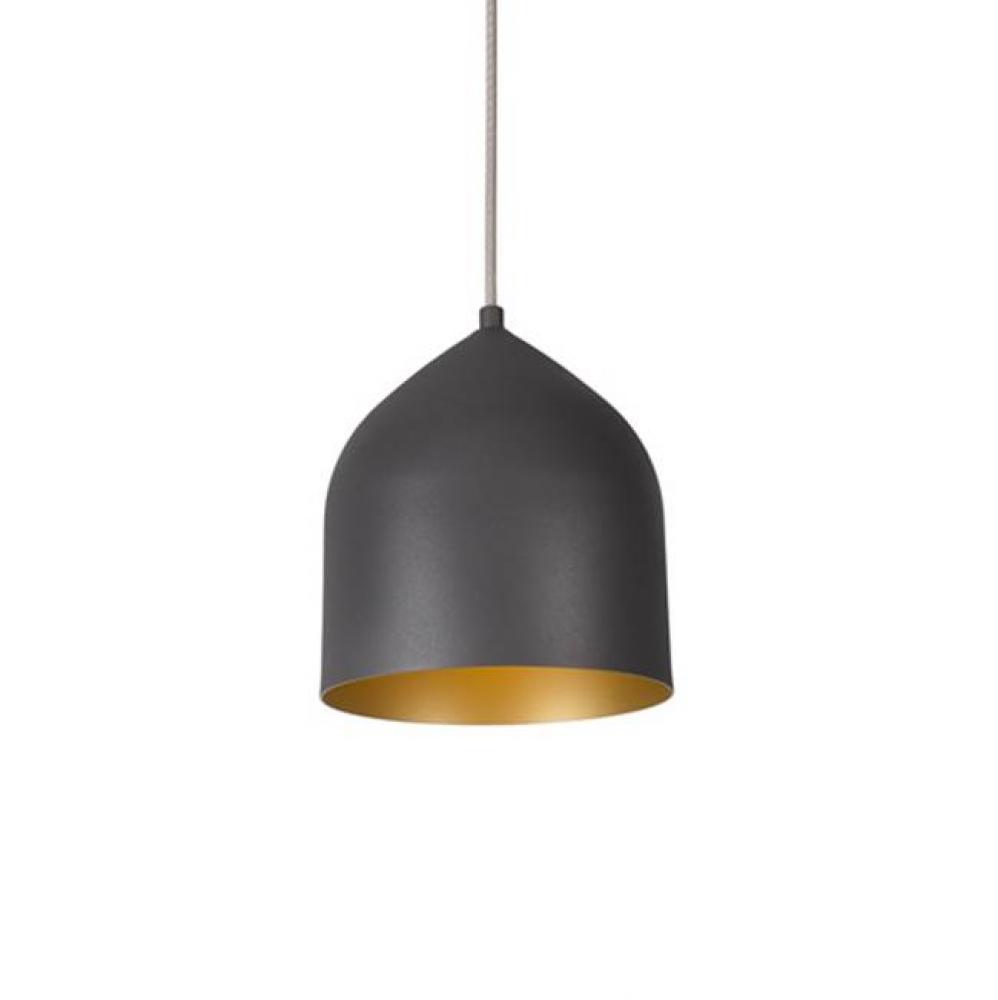 The Smooth Spun Metal Shade Is Available In Graphite Or White For This Modern Pendant But Add