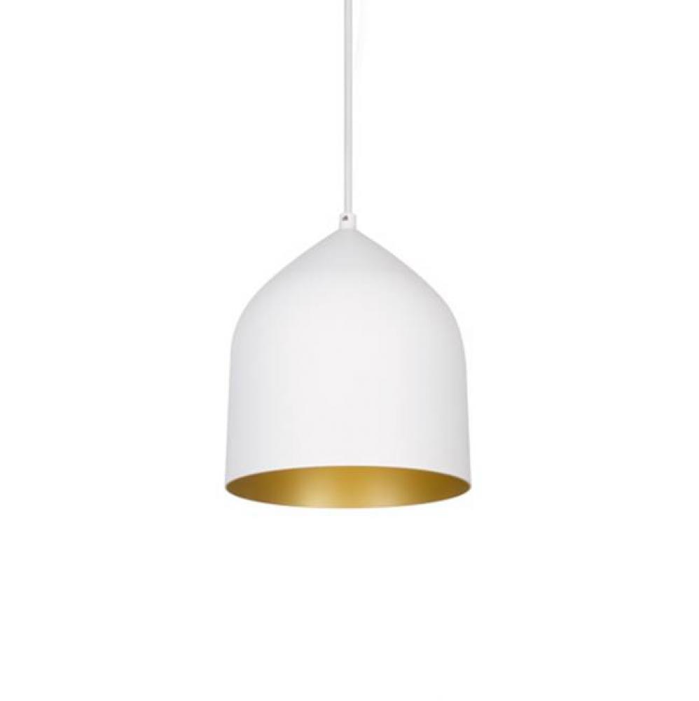 The Smooth Spun Metal Shade Is Available In Graphite Or White For This Modern Pendant But Add